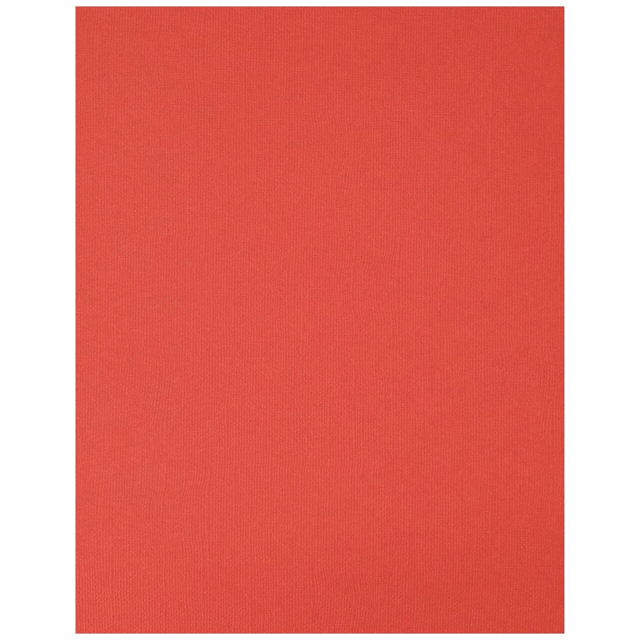 Accent Design Paper Accents Textured Cardstock 8.5" x 11" Valentine Red, 73lb colored cardstock paper for card making, scrapbooking, printing, quilling and crafts, 25 piece pack